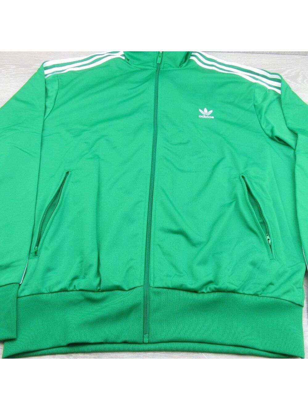 Adidas Originals Firebird Track Pants Jacket Jump Suit Men's Sz Medium Green NEW - Picture 5 of 16